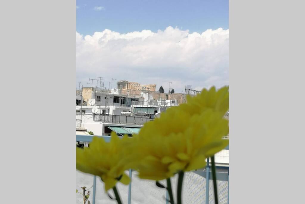 Rooftop Studio, Acropolis View! Athens Exterior photo