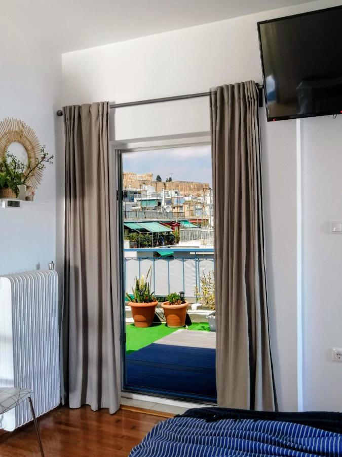 Rooftop Studio, Acropolis View! Athens Exterior photo